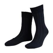 Amanda Christensen Strømper Grade Wide Rib Ankle Socks Marine Str 43/4...