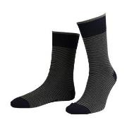 Amanda Christensen Strømper True Stripe Ankle Sock Svart/Grå Str 43/46