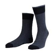 Amanda Christensen Strømper True Stripe Ankle Sock Marine Str 47/50