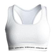 Björn Borg BH Logo Soft Top Hvit bomull X-Small Dame