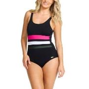 Damella Annabella Chlorine Resistent Swimsuit Svart/Rosa polyester 46 ...