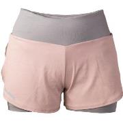 Salming Essential Shorts Women Grå/Rosa polyester Small Dame