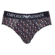Armani Cotton Stretch Print Briefs 2P Ubestemt Farge bomull X-Large He...