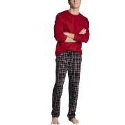 Calida Family and Friends Men Pyjama With Cuff Mixed bomull Large Herr...