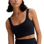 Pierre Robert BH Sports Bra Rib Svart polyamid M/L Dame
