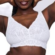 PrimaDonna BH Salerno Wireless Bralette Benhvit D 75 Dame