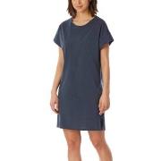 Schiesser Casual Nightwear Short Sleepshirt Mørkgrå  bomull 46 Dame