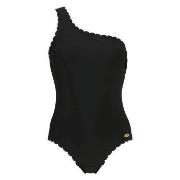 Damella Alyssa Wavy Swimsuit Svart 38 Dame