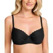 Damella Grace Wavy Bikini Bra Svart D/E 44 Dame