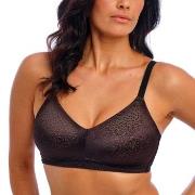 Wacoal BH Back Appeal Wire Free Bra Svart polyamid D 90 Dame