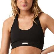 Björn Borg BH Studio Seamless Low Sports Bra Svart polyamid Medium Dam...