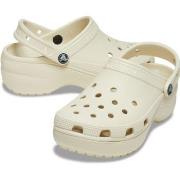 Crocs Classic Platform Clog Benhvit US W8 (EU 38-39) Dame