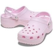 Crocs Classic Platform Pearl Clog Lysrosa US W5 (EU 34-35) Dame