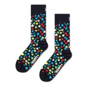 Happy socks Strømper Stars Sock Svart bomull Str 36/40