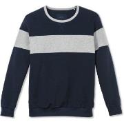 Calida Remix Sweatshirt Marine/Grå bomull Small Herre