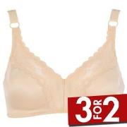 Damella BH Vera Soft Bra Hud polyester D 75 Dame