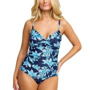 Damella Tara Swimsuit Pattern Blå Mønster 50 Dame