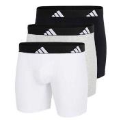 adidas 3P Active Flex Cotton Boxer Brief Hvit/Grå bomull Medium Herre