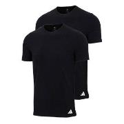 adidas 2P Active Flex Cotton Crew Neck T-Shirt Svart bomull XX-Large H...