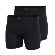 adidas 2P Active Flex Cotton Ergonomic Boxer Brief Svart bomull Large ...