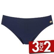 Damella Brigitte Textured Bikini Brief Marine nylon 40 Dame