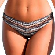 Wiki Puerto Rico Brazilian Bikini Brief Brun mønstret Medium Dame