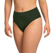 Wiki Swim Tai Highwaist Brief Mørkgrørnn  44 Dame