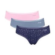 Sloggi Truser 3P GO Crush Hipster Briefs Multi-colour-2 bomull X-Small...