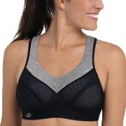 Anita BH Active Wool Sport Bra Svart B 80 Dame