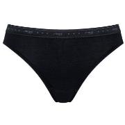 Sloggi Truser 3P 24 7 100 Tai Briefs Svart bomull 40 Dame