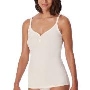 Schiesser Fine Rib Spaghetti Top Champagne bomull XX-Large Dame