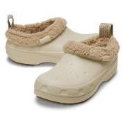 Crocs Classic Lined Shorty Benhvit US M4/W6 (EU 36-37)