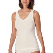 Schiesser Fine Rib Top Champagne bomull XX-Large Dame
