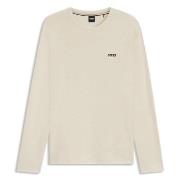BOSS Waffle Sweatshirt Offwhite Large Herre