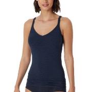 Schiesser Personal Fit Spaghetti Top Mørkblå Small Dame