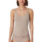 Schiesser Personal Fit Spaghetti Top Brun Medium Dame