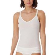 Schiesser Personal Fit Spaghetti Top Benhvit 3XL Dame