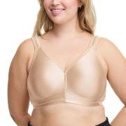 Swegmark BH Shine Soft Bra Moulded Cups Beige polyamid E 75 Dame