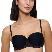 Triumph BH Signature Sheer Wired Balconette Bra Svart C 90 Dame