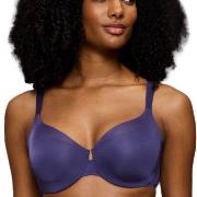 Triumph BH BMU Illusion Curve Minimizer Bra Mørkelilla C 80 Dame
