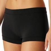 Schiesser Truser Unique Cotton Boyshort Svart bomull 4XL Dame