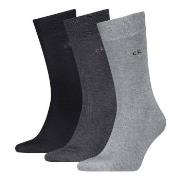 Calvin Klein Strømper 3P Classic Socks For Men Grå Str 43/46 Herre