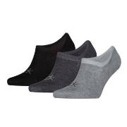 Calvin Klein Strømper 3P Footie Men Socks High Cut Grå Str 39/42 Herre