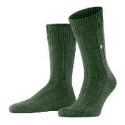 Burlington Strømper Dover Socks Mørkgrørnn  ull Str 40/46 Dame