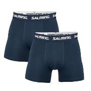 Salming 2P Cotton Boxer Marine bomull Medium Herre