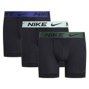 Nike 6P Everyday Essentials Micro Boxer Brief Svart/Grønn polyester La...