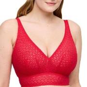 PrimaDonna BH Montara Full Cup Wireless Bra Rød polyamid D 75 Dame