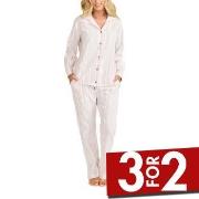 Damella Cotton Flannel Pyjamas Mixed bomull X-Large Dame