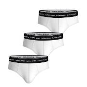 Björn Borg 3P Cotton Stretch Briefs Hvit bomull X-Large Herre