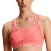 Shock Absorber BH Ultimate Run Bra Rosa/Hvit polyamid G 85 Dame